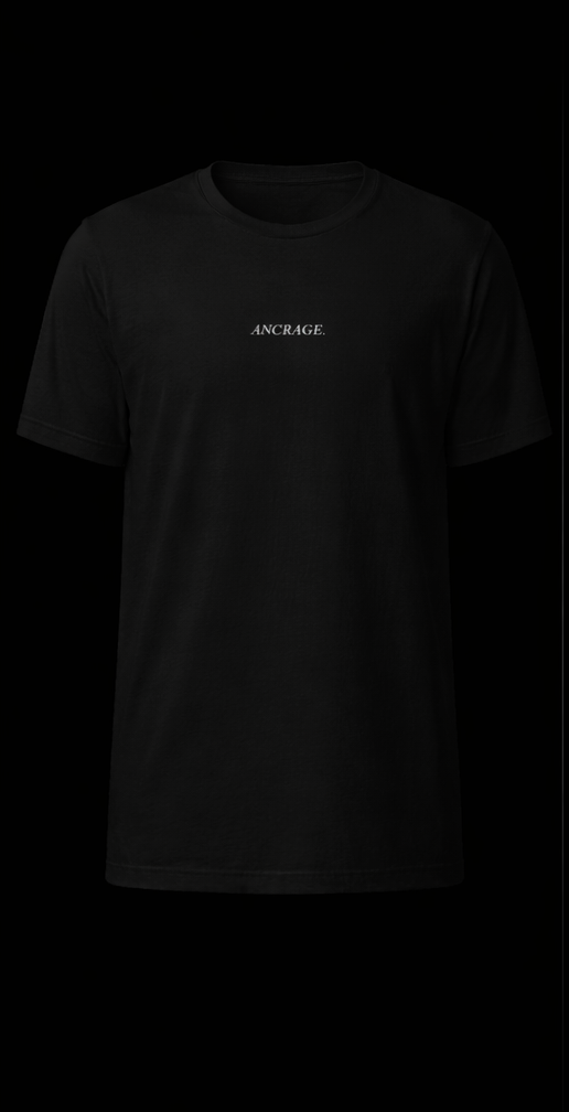 T-shirt unisexe ANCRAGE - Édition essentielle